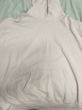 Soft Light Pink Pullover Hoodie